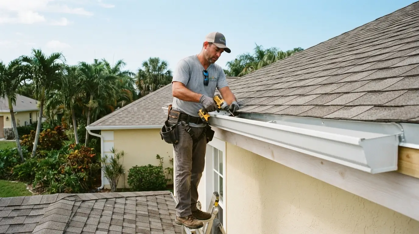 Gutters & Roof Edges roofing work in Jacksonville